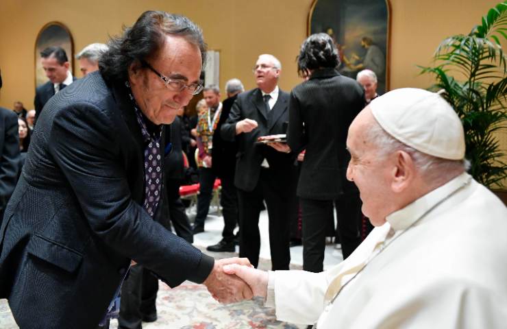 Al Bano e Papa Francesco