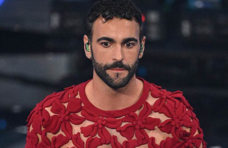 Il cantante Marco Mengoni