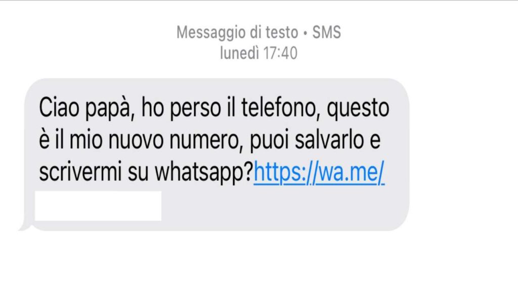 Nuova truffa sms