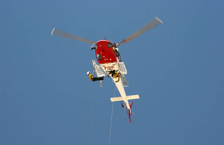 elicottero vigili del fuoco